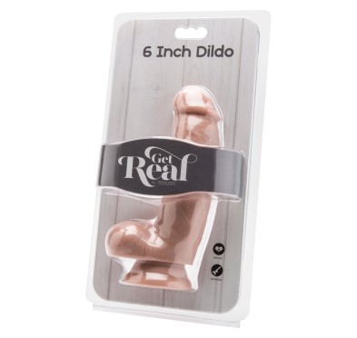 Członek na przyssawce dildo realistyczne sex 15cm